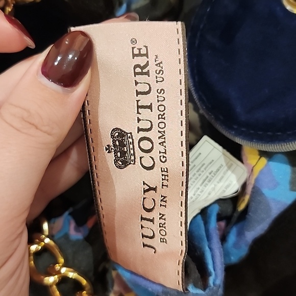 RARE Vintage Juicy Couture Brown Velour Purse - Picture 7 of 9